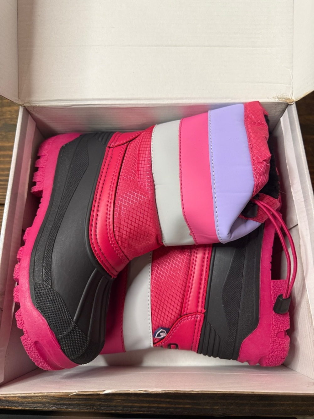 Arctix Pink Kids' Insulated Winter Boots